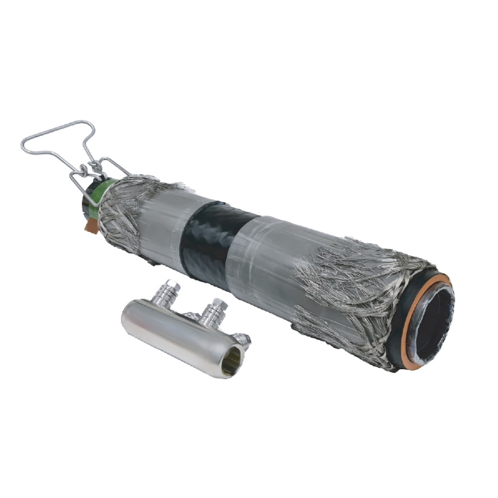 Emenda Compacta Fria EMCF-C 36 kV Tamanho 3 â Com Conector Torquimétrico Bimetálico 300-500mm²- 20/35KV