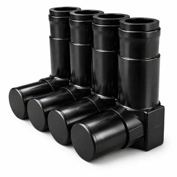 Barramento Múltiplo Isolado 4 Vias 10 - 240 mm² (BMI)